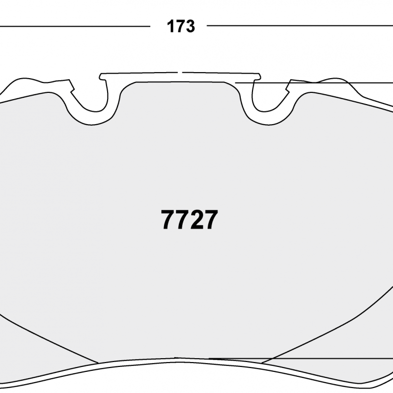 Sprint / medium distance compound with smooth bite. Race brake pads - Porsche 991 + Boxster
Cayman GT4
rear pad